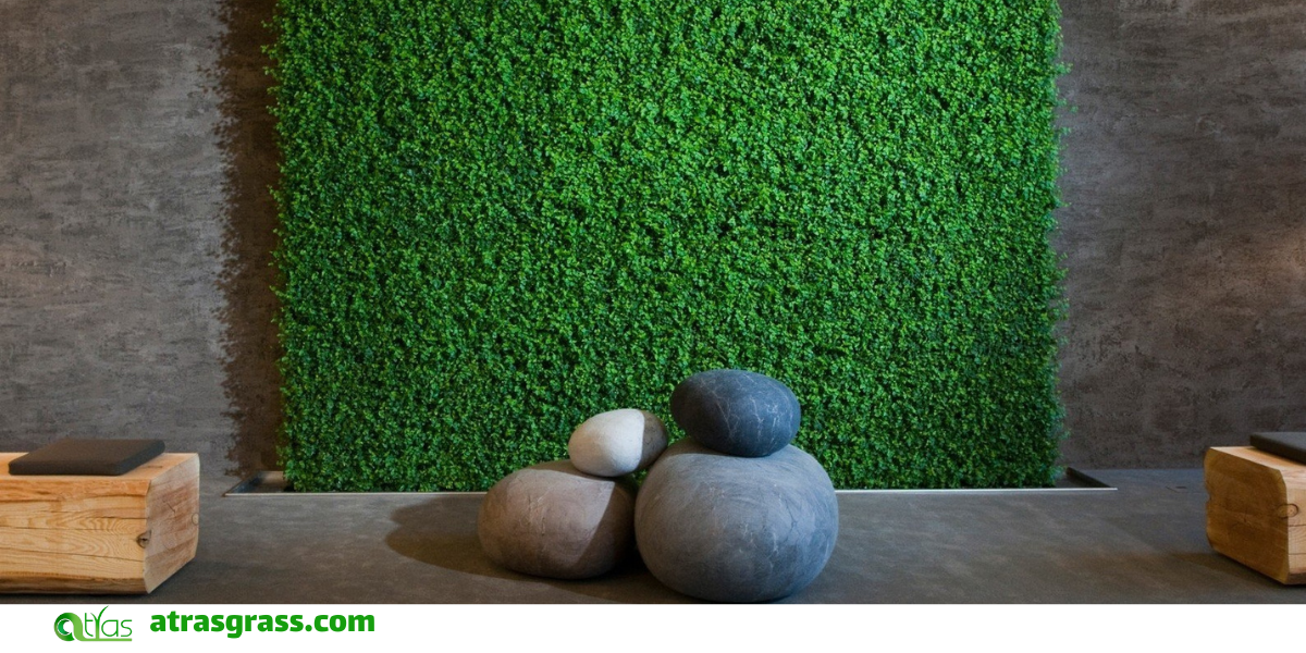 ایده تزیین باغچه با چمن مصنوعی