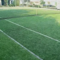 استفاده از چمن مصنوعی برای زمین تنیس
